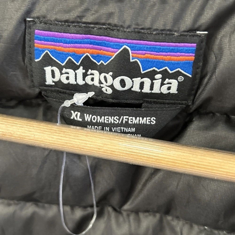 Women's Patagonia Down Sweater Vest Quilted Full Zip Sz XL 800 DOWN 84628 - Picture 8 of 14